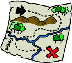 How to make a treasure map